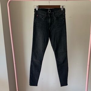 Hudson Jeans Midrise Ankle in Dark Gray